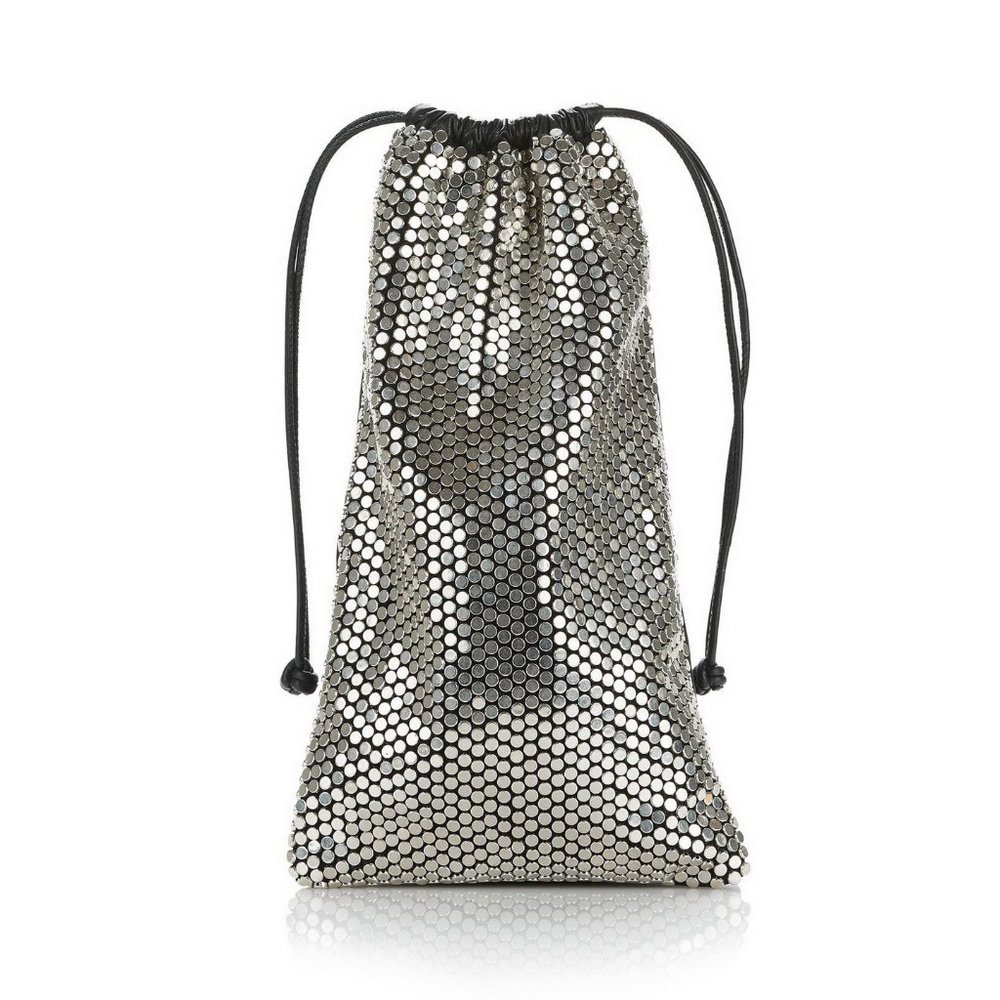 NEW Alexander Wang Ryan Leather Bag w/Studs, Silver Stud Rhinestones - Picture 4 of 10
